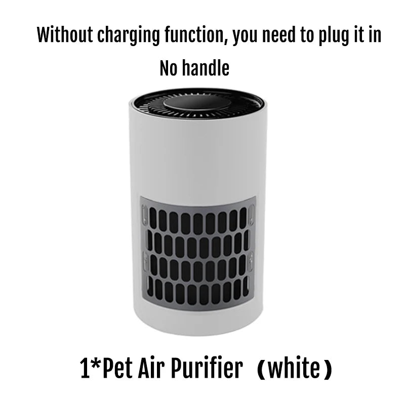 Pet Air Purifier for Cats and Dogs Hair in Bedroom Hoe Ca in Bedroom Hoe Cabinet True HEPA Filter Filtration System Cleaner Odor