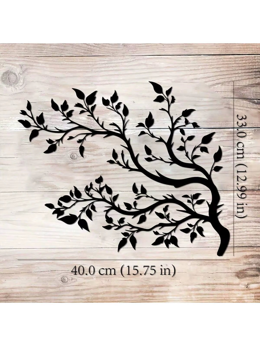 3Pcs Black Metal Wall Art Decor Tree of Life Metal Tree Wall Art Tree Sign Metal Wall Decoration Housewarming Hanging Wall Art