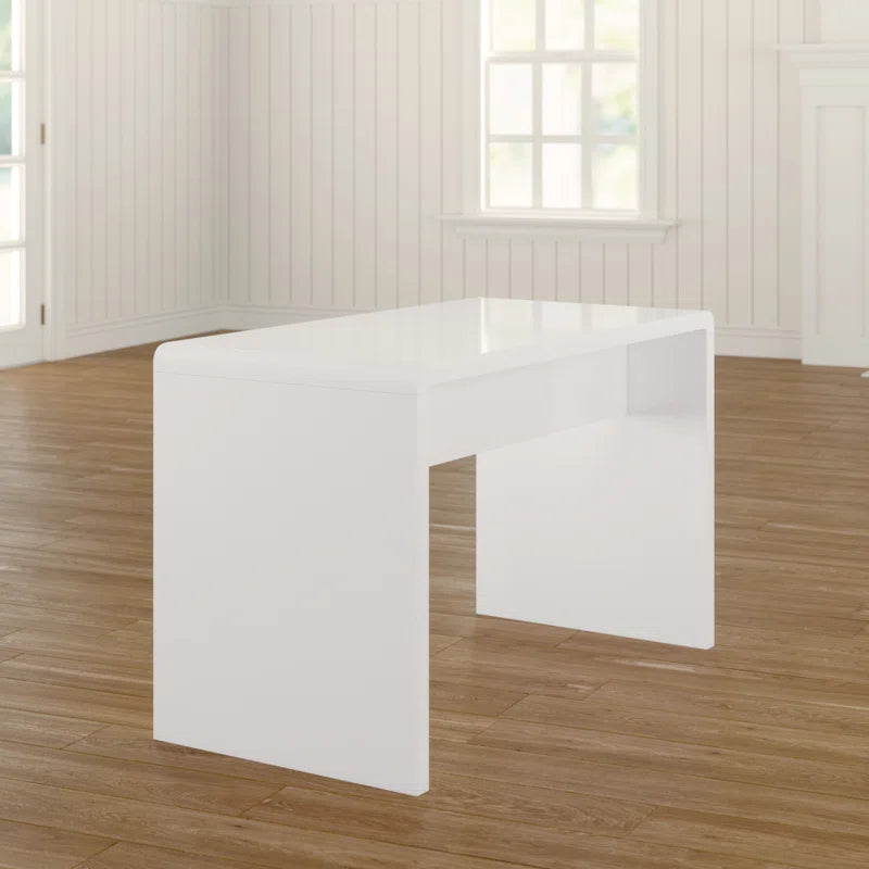 Mackenzie High Gloss Computer Desk - Modern Design Home Office