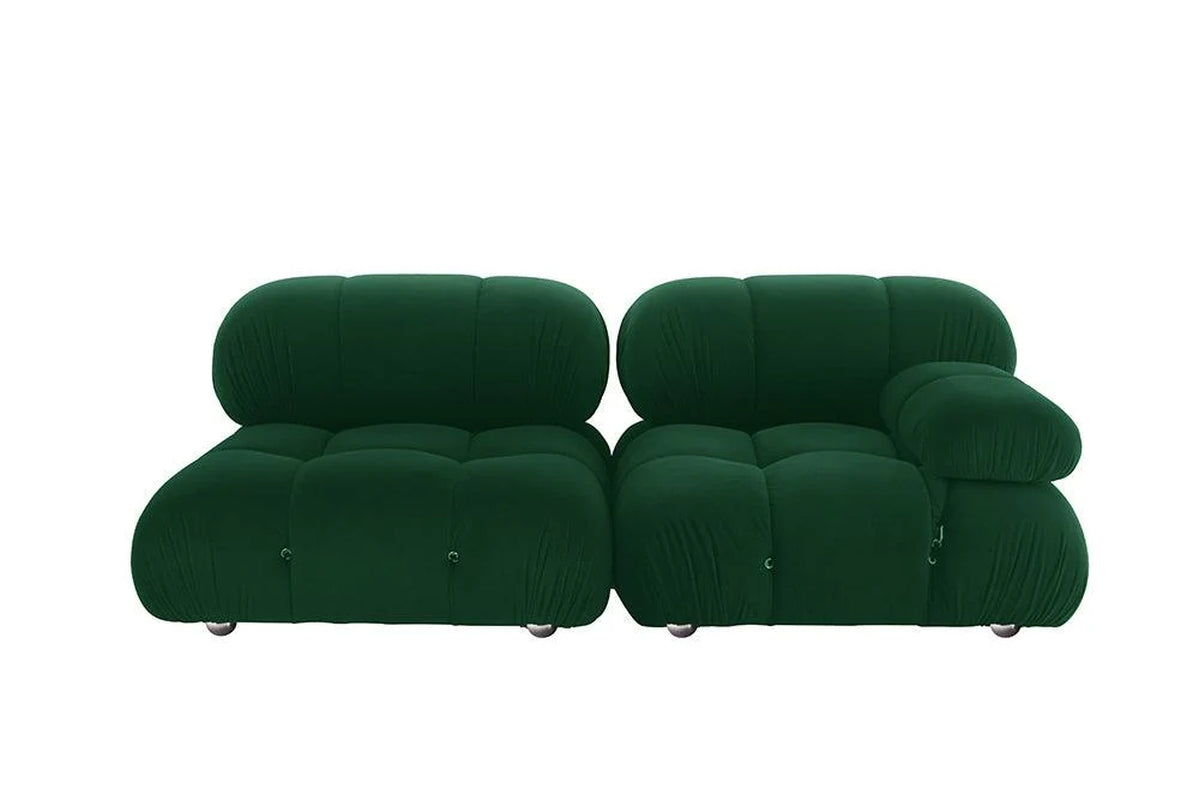 B&B Italia Camaleonda Style Sofa, Three Seater Sofa, Modular Sofa, Velvet