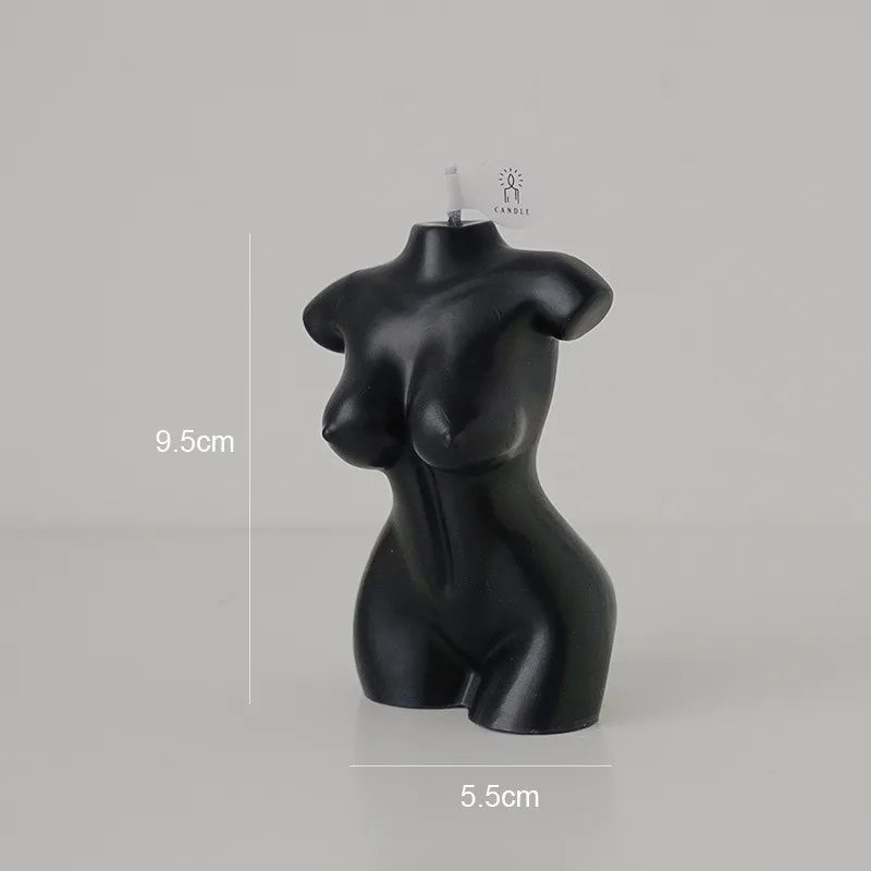 INS Style Woman Body Shape Scented Candles for Interior Net Red Photo Props Home Decorative Candles Figured Body Candles Woman