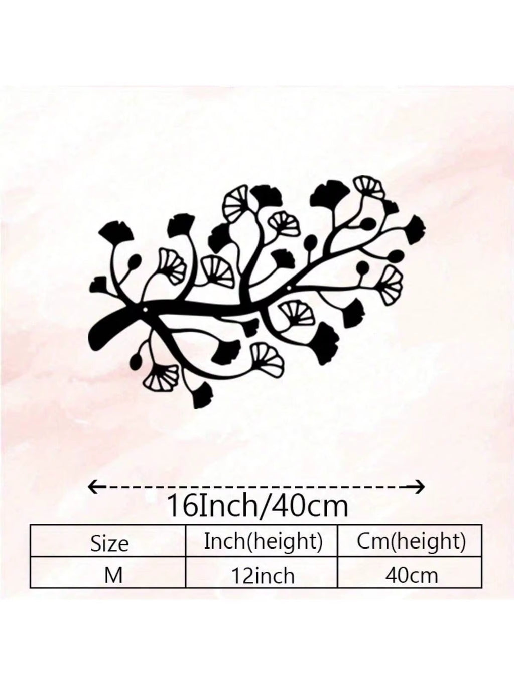 3Pcs Black Metal Wall Art Decor Tree of Life Metal Tree Wall Art Tree Sign Metal Wall Decoration Housewarming Hanging Wall Art