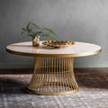 Pickford Champagne Marble Top Coffee Table