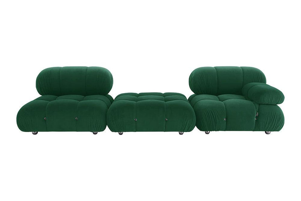 B&B Italia Camaleonda Style Sofa, Three Seater Sofa, Modular Sofa, Velvet