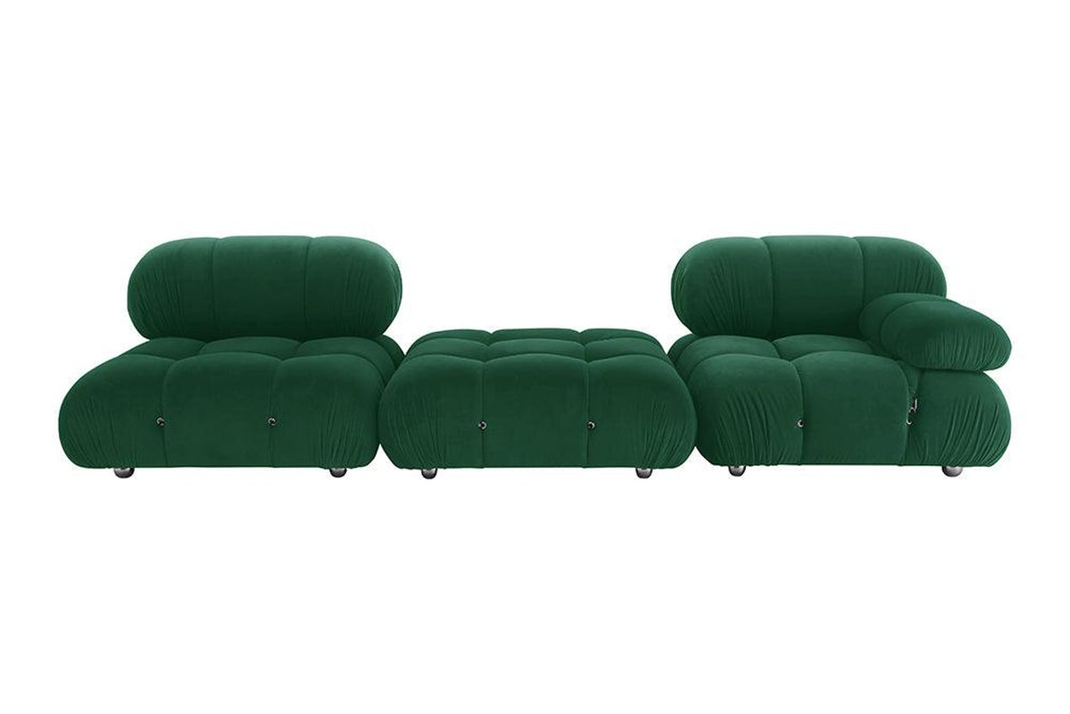 B&B Italia Camaleonda Style Sofa, Three Seater Sofa, Modular Sofa, Velvet