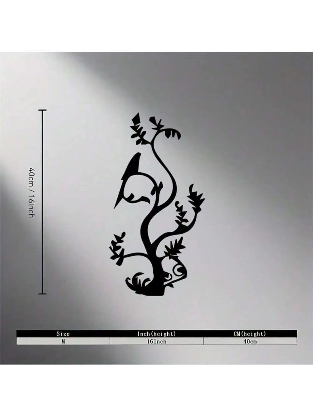 3Pcs Black Metal Wall Art Decor Tree of Life Metal Tree Wall Art Tree Sign Metal Wall Decoration Housewarming Hanging Wall Art