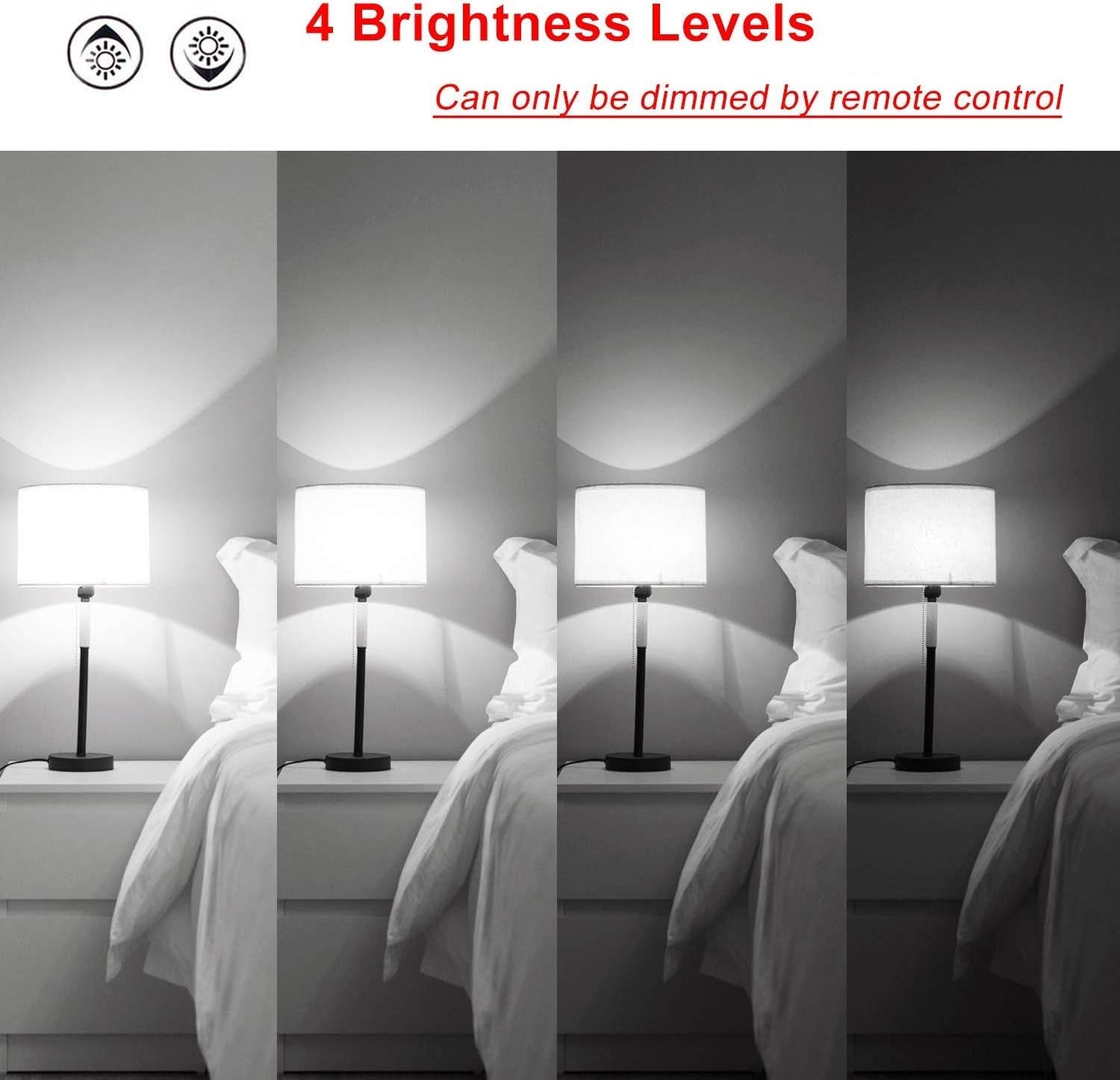 Colour Changing Bulb B22 10W Dimmable, RGBW LED Light Bulbs Mood Lighting with 21Key Remote Control,Dual Memory Function,12 Color Choices for Home Dec