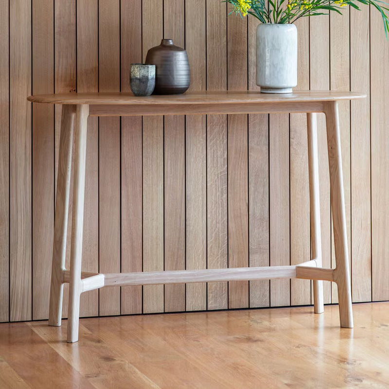 Madrid Oak Console Table