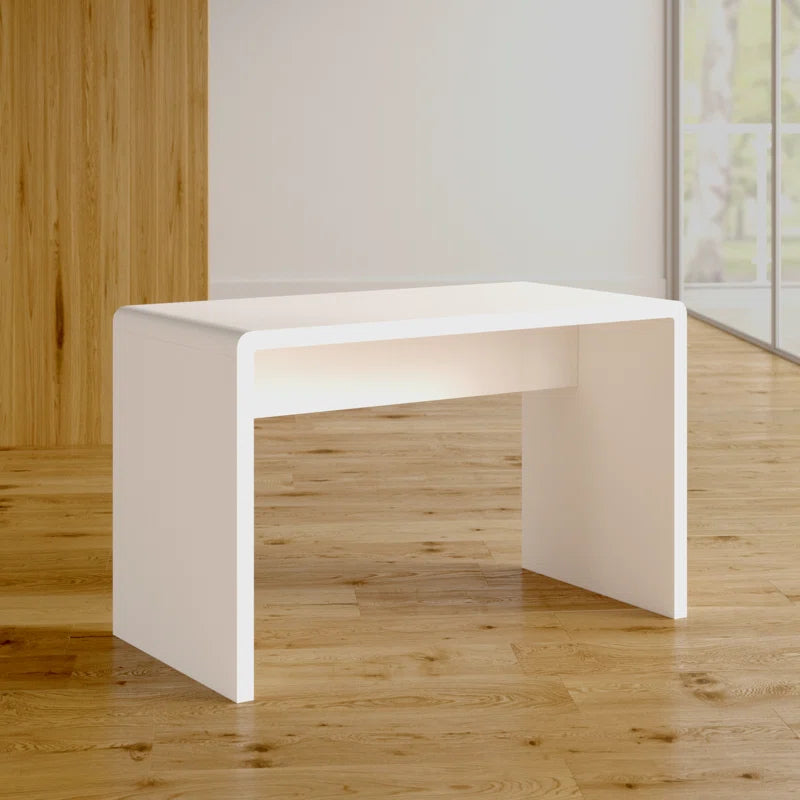 Mackenzie High Gloss Computer Desk - Modern Design Home Office