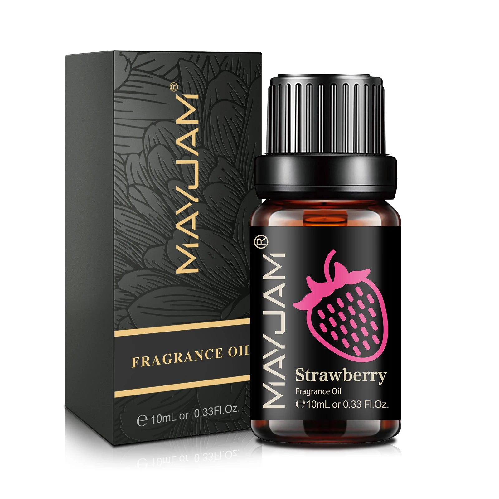 10ML Strawberry Fruit Fragrance Essential Oil for Diffuser Apple Mango Pineapple Watermelon Grape Passion Fruit Coconut Oil