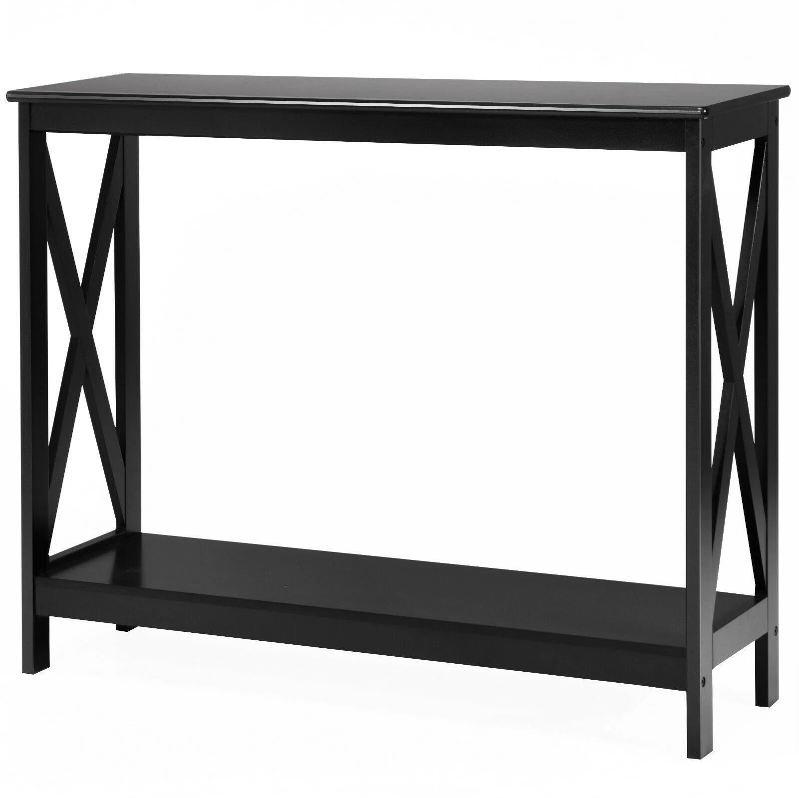2 Tier Wooden Console Table