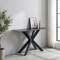 Arden Black Ceramic Console Table