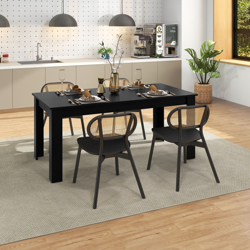 Modern Rectangular Kitchen Table for Breakfast Nook, Kitchen