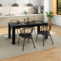 Modern Rectangular Kitchen Table for Breakfast Nook, Kitchen