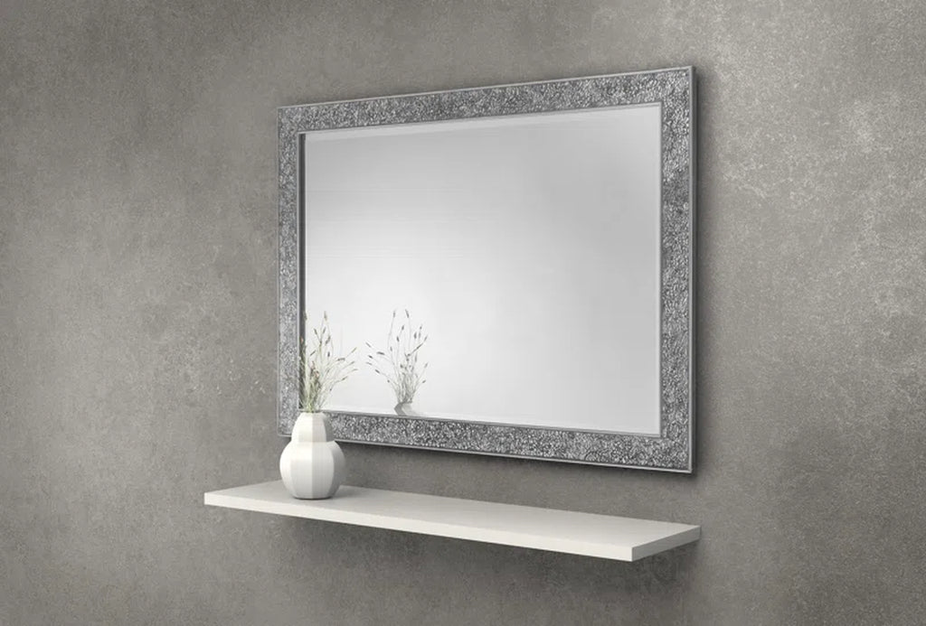 Frechette Engineered Wood Flat Wall Mirror