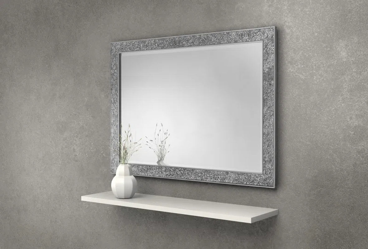 Frechette Engineered Wood Flat Wall Mirror