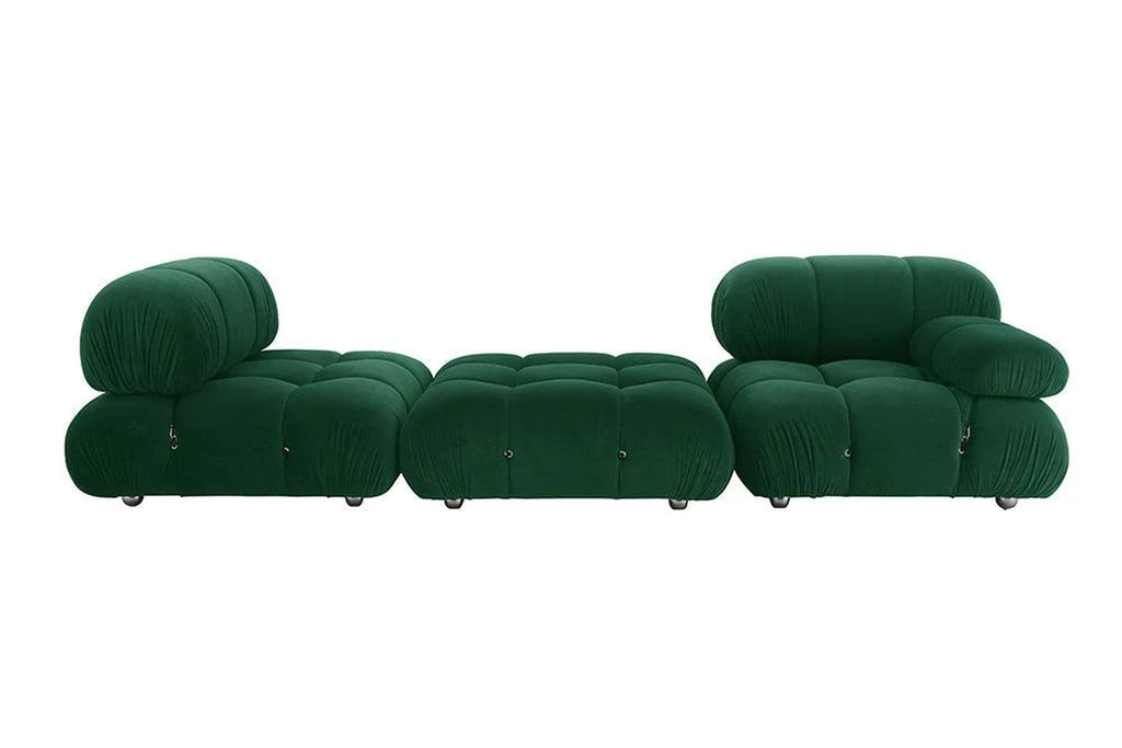 B&B Italia Camaleonda Style Sofa, Three Seater Sofa, Modular Sofa, Velvet