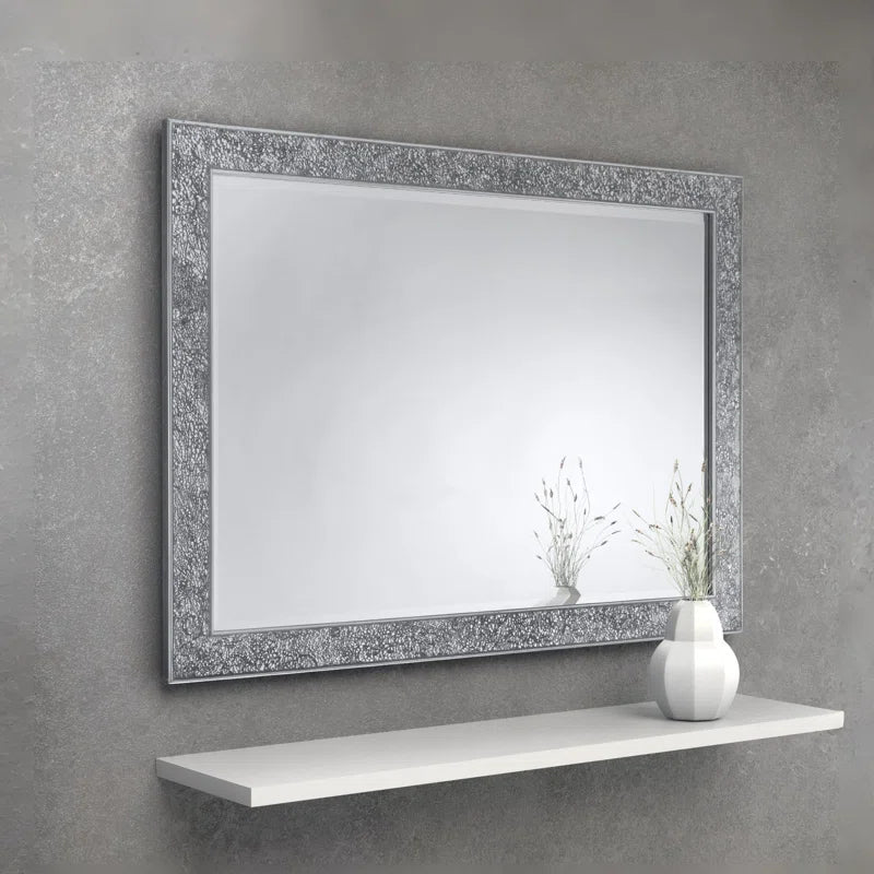Frechette Engineered Wood Flat Wall Mirror