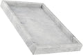 Rectangle Marble Bathroom Tray, 30 X 20 X 3Cm Marble Vanity Tray Marble Storage Plate Tray for Dressers