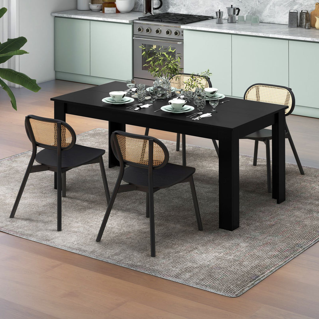 Modern Rectangular Kitchen Table for Breakfast Nook, Kitchen